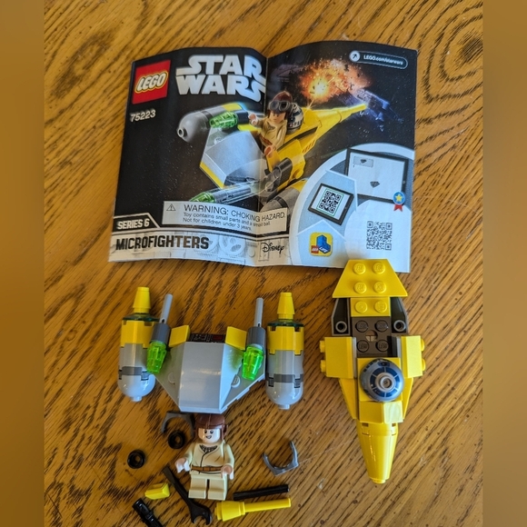 Star Wars Naboo Starfighter Microfighter, complete set - Picture 6 of 6